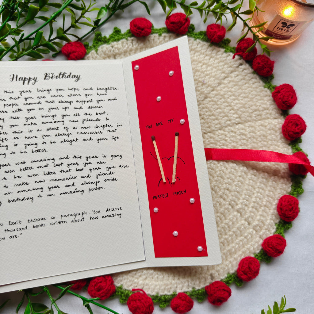 Unique Romantic Gift for Girlfriend/Boyfriend – "Perfect Match"