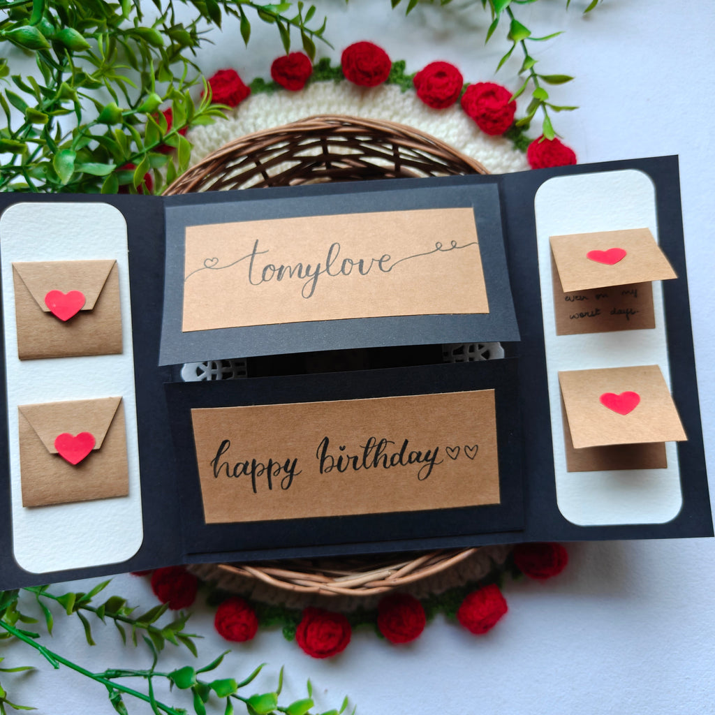 Personalized Creative Explosion Card for Couples