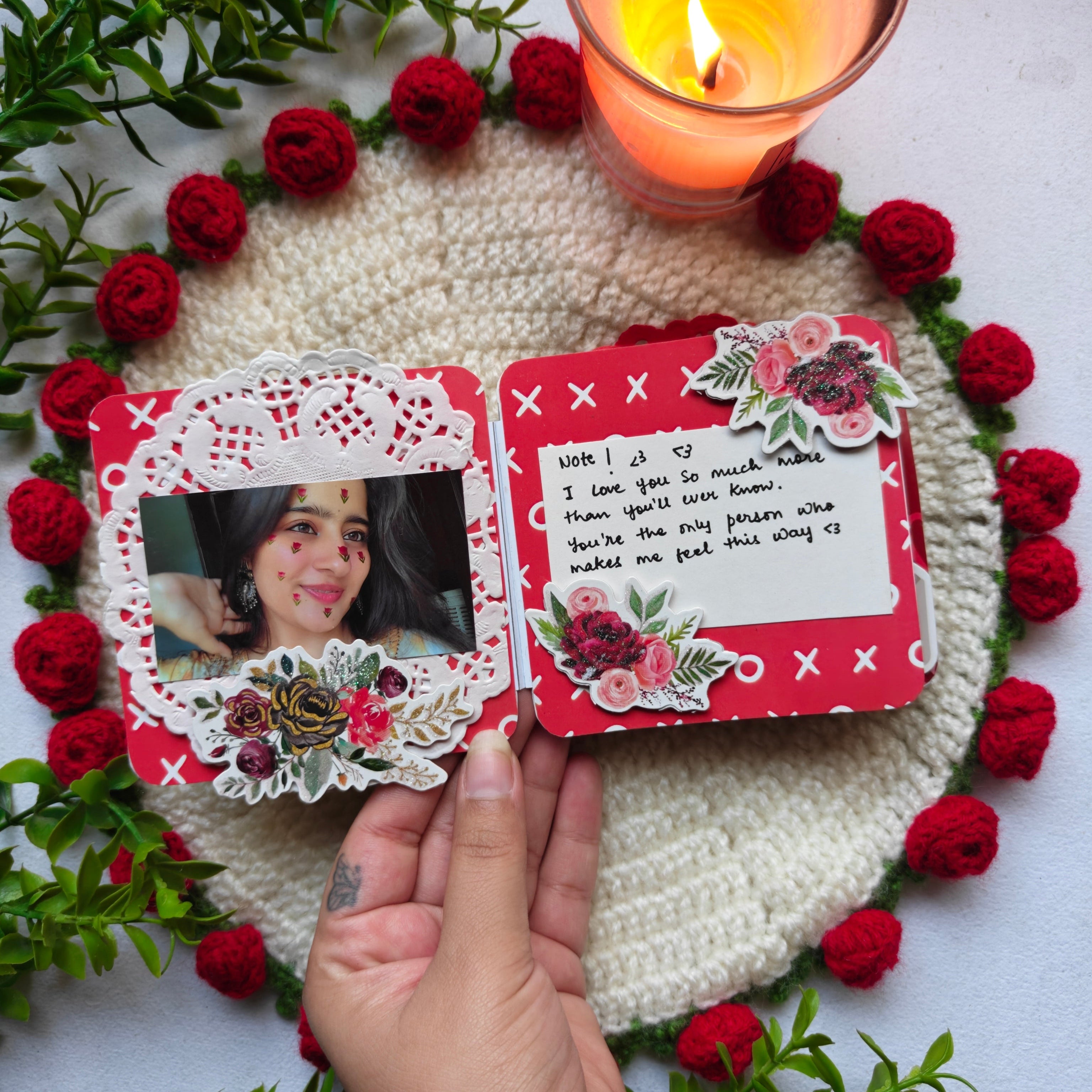 Personalized Mini Love Scrapbook