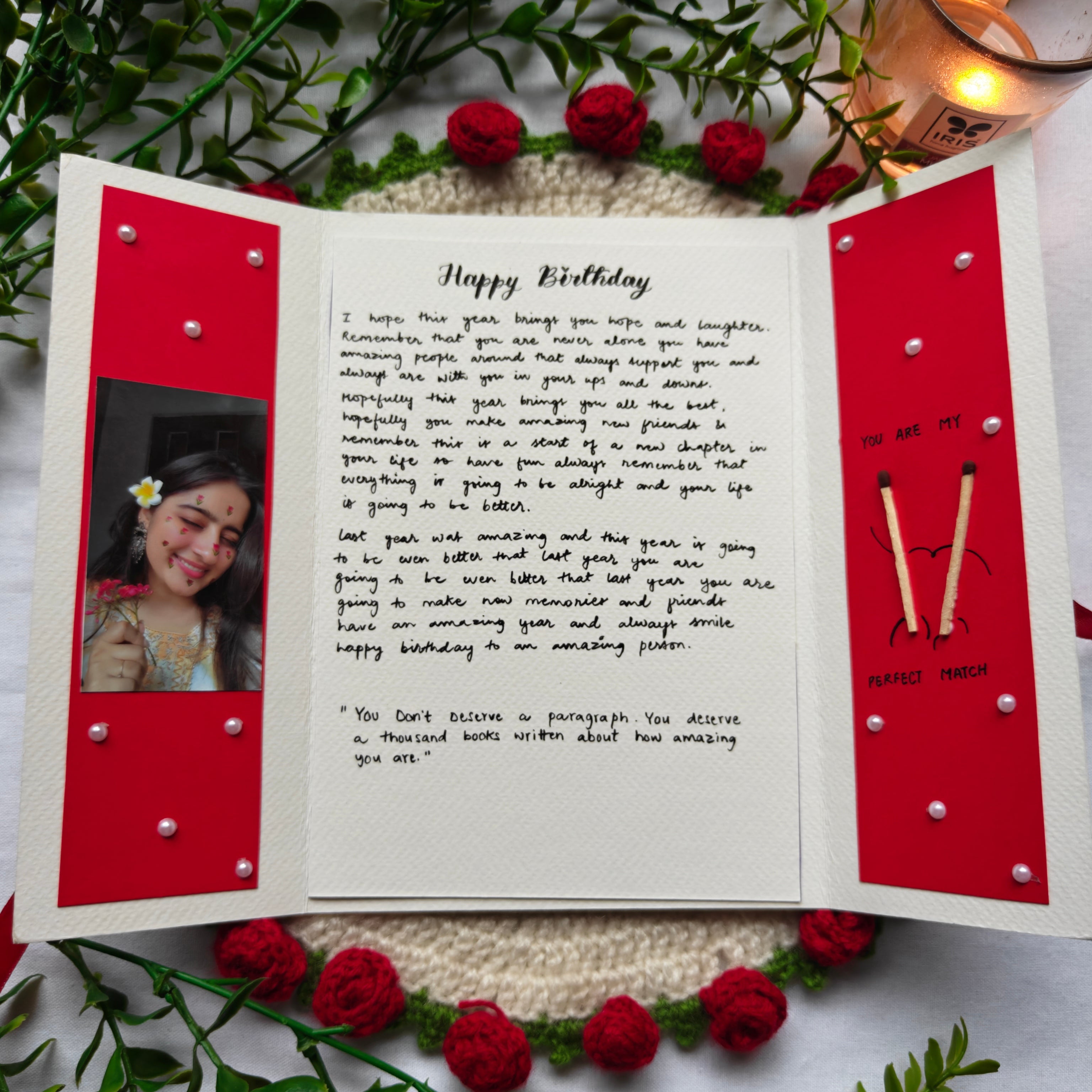 Unique Romantic Gift for Girlfriend/Boyfriend – "Perfect Match"