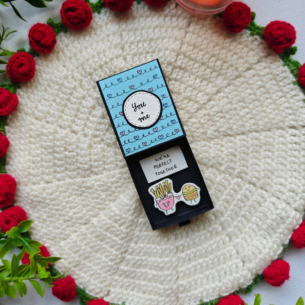 Matchbox Gift for Couples – "You & Me"