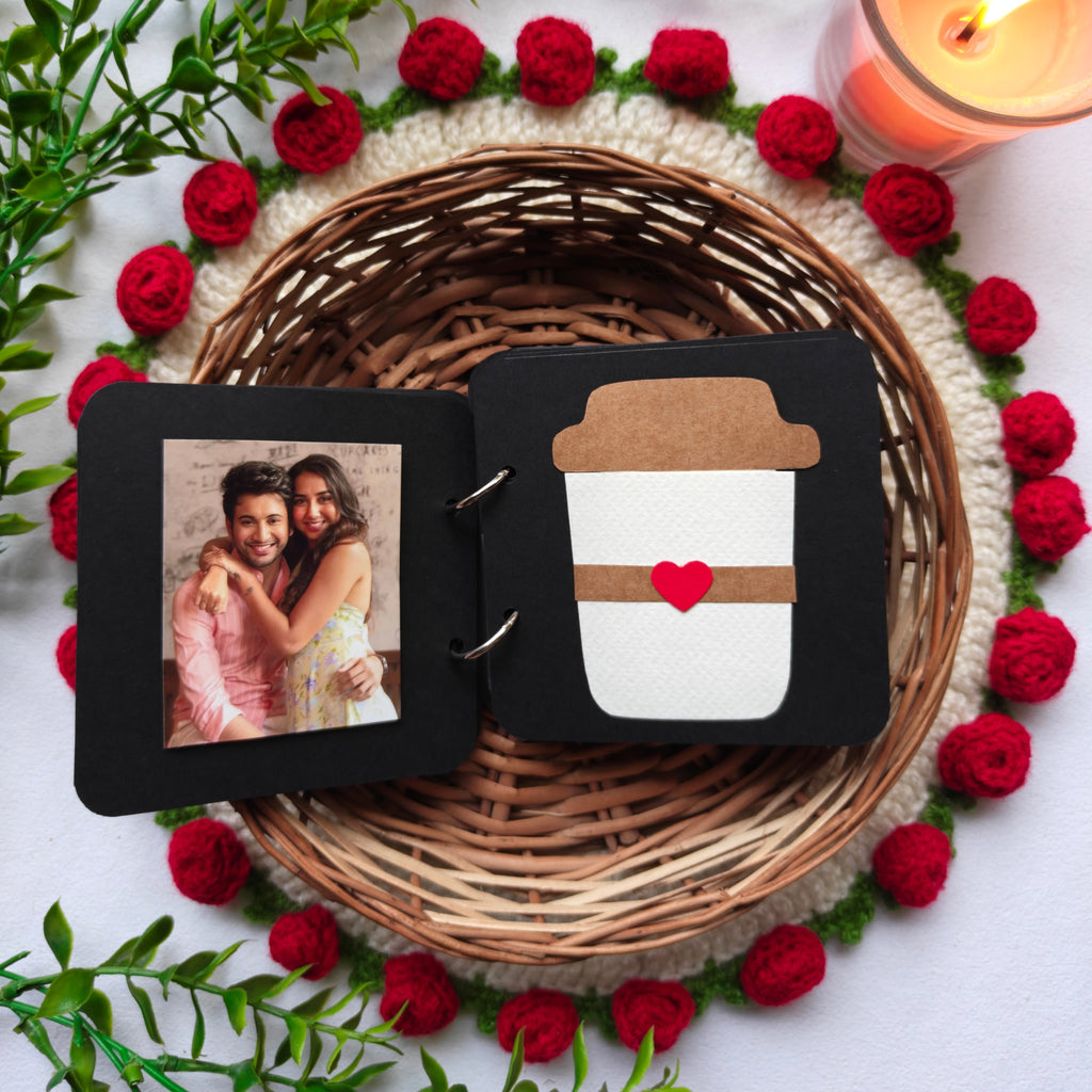 Handmade "You & Me" Love Book