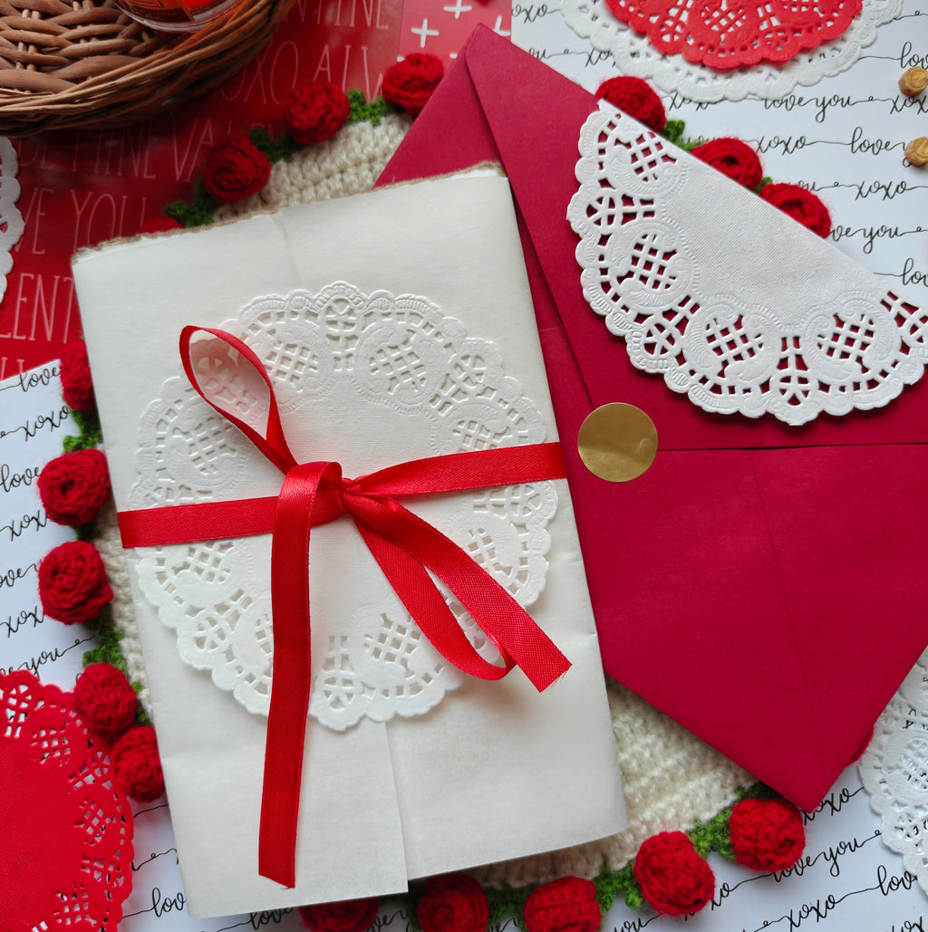Handmade Personalised Red Envelope Letter Gift